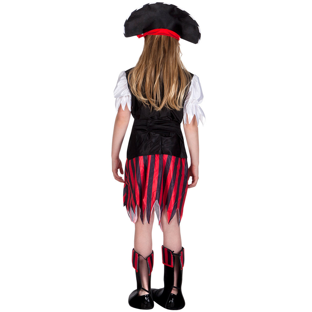Déguisement Pirate Fille - Costume Complet avec Chapeau