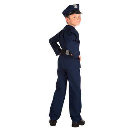 Déguisement Policier Enfant - Costume Agent de Police Complet
