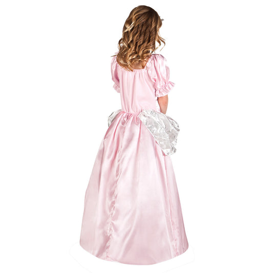 Déguisement Princesse Rose Enfant 4-6 ans - Robe Luxe