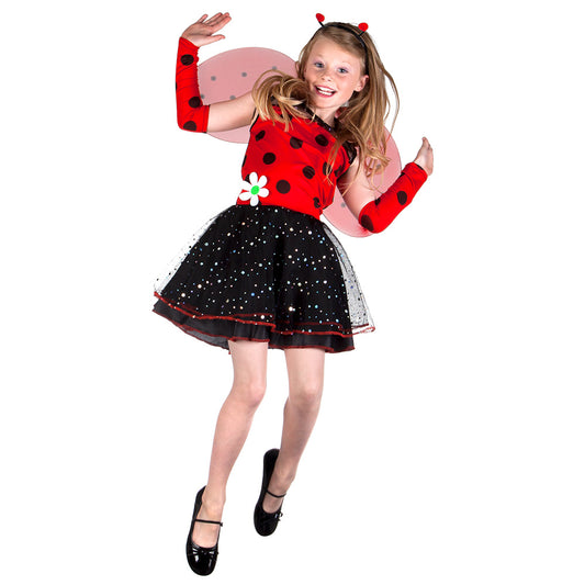 Déguisement Coccinelle Enfant - Costume Complet avec Ailes