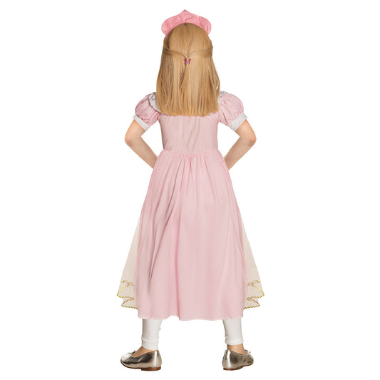Déguisement Princesse Rose Enfant - Robe Tulle & Couronne