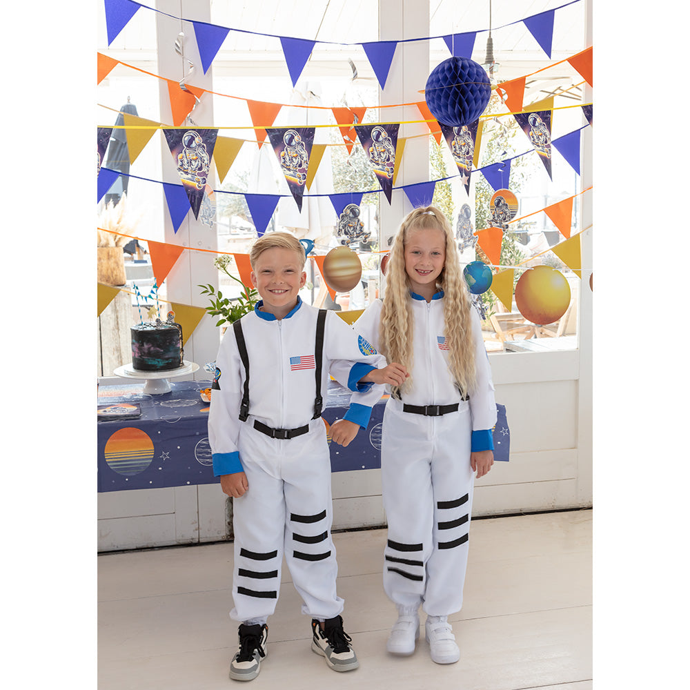 Déguisement Astronaute Enfant - Combinaison Spatiale Blanche