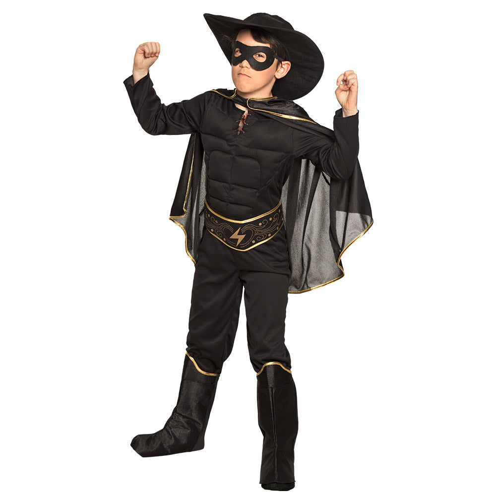 Déguisement Zorro Enfant - Cape Masque Épée Complète