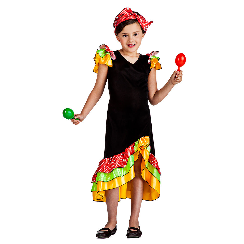 Déguisement Jongleur Enfant - Costume Coloré avec Accessoires