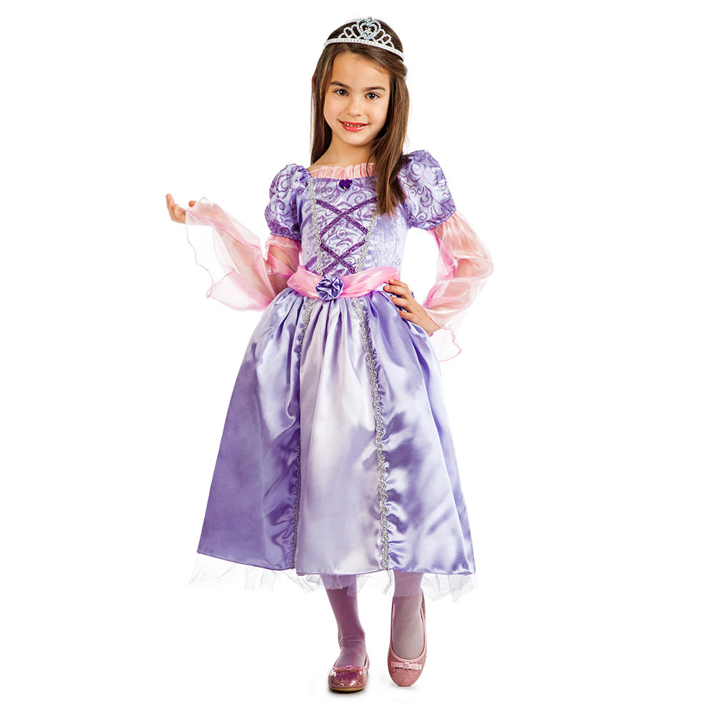 Déguisement Princesse Raiponce Enfant - Robe Violette Luxe