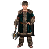 Déguisement Viking Enfant avec Hache - Costume Médiéval