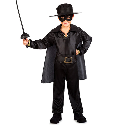 Déguisement Zorro Enfant - Costume Complet avec Épée