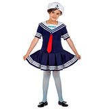 Déguisement Marin Enfant - Costume Matelot Bleu et Blanc