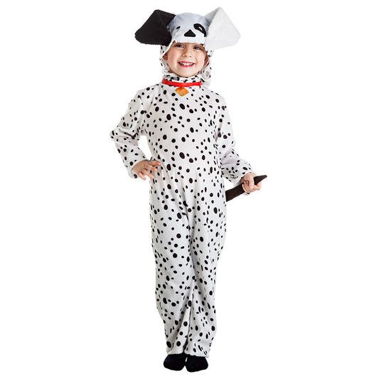 Déguisement Cruella Dalmatien Enfant - Costume Complet avec Accessoires