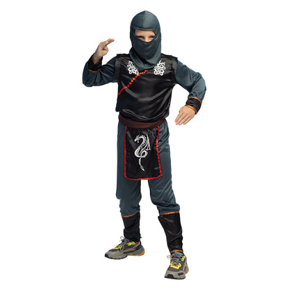 Déguisement Ninja Enfant - Costume Guerrier Ninja Complet