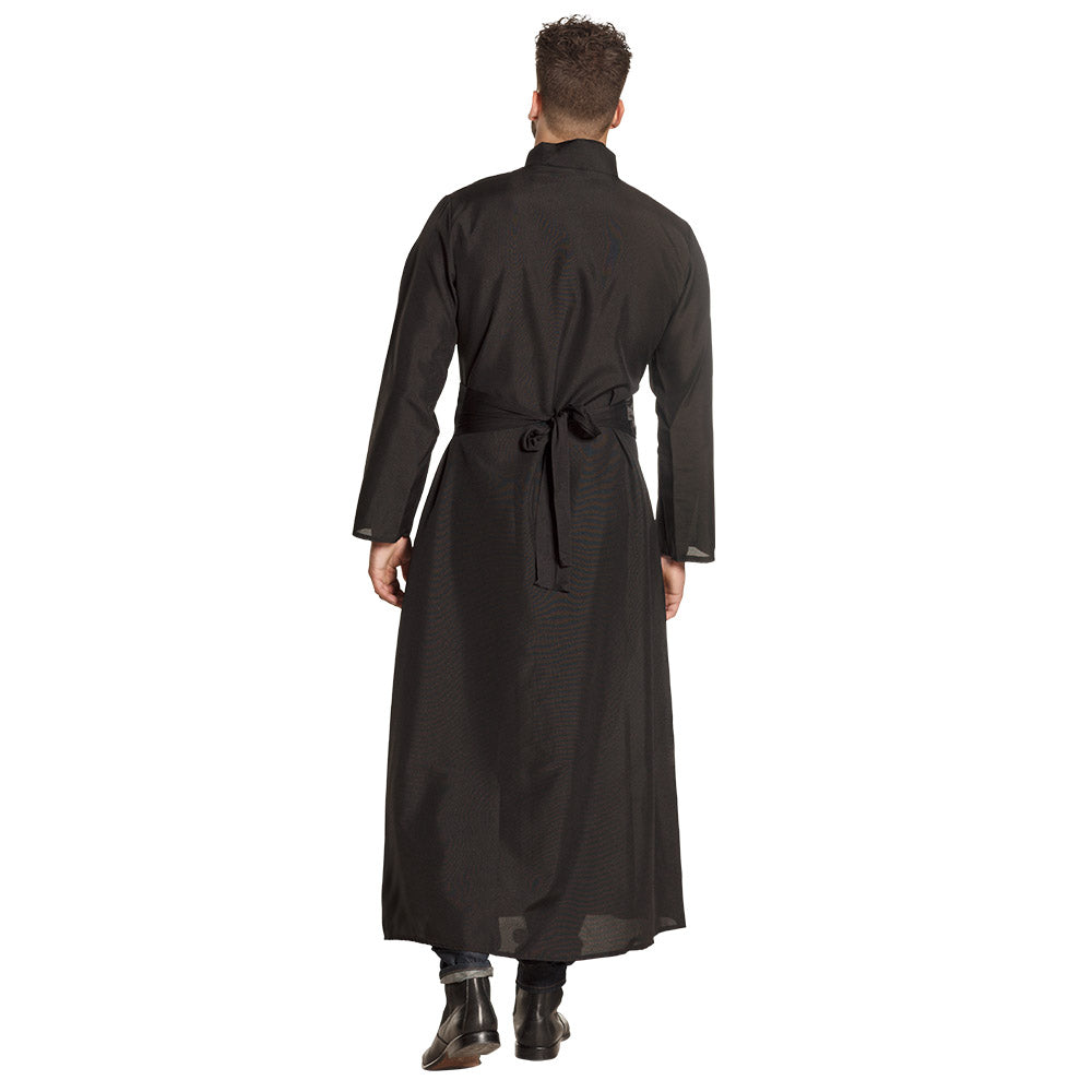 Costume Prêtre Religieux Noir - Déguisement Adulte