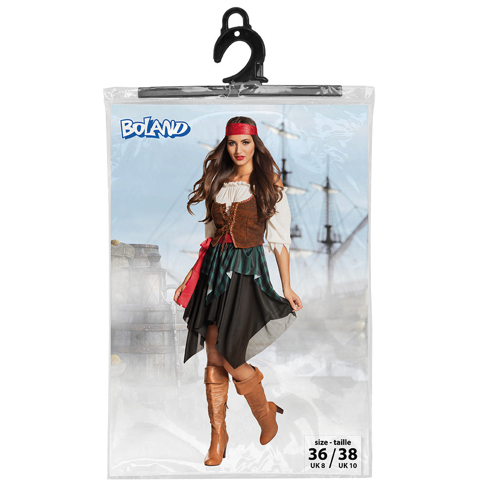 Déguisement Pirate Femme - Robe Corsaire Fantaisie