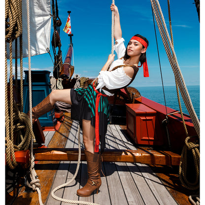 Déguisement Pirate Femme - Robe Corsaire Fantaisie