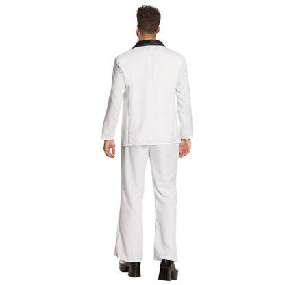Costume Disco Blanc Homme Années 70 - Déguisement Années 70