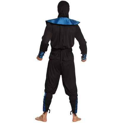 Déguisement Ninja Guerrier Bleu - Costume Complet Adulte
