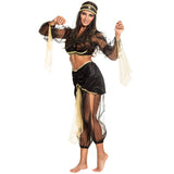 Déguisement Danseuse Orientale Luxe - Noir & Or