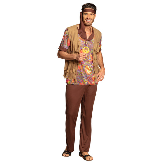 Déguisement Hippie Homme Années 70 - Costume Complet
