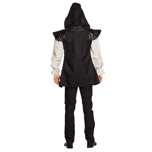 Déguisement Pirate Noir et Blanc - Costume Adulte Complet
