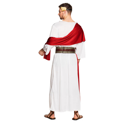 Déguisement Grec Antique Rouge et Blanc - Costume Romain