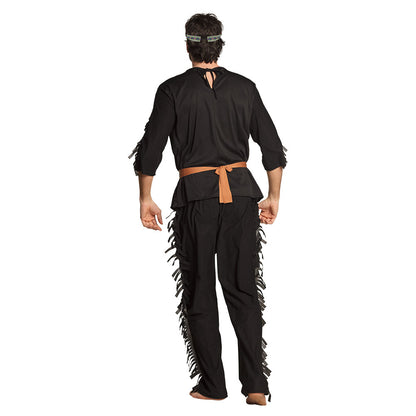 Déguisement Indien Adulte - Costume Autochtone avec Accessoires