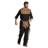 Déguisement Indien Amérindien Adulte Costume Complet