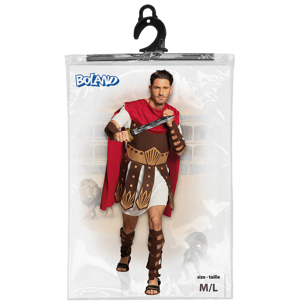 Déguisement Gladiateur Romain Adulte - Cape et Armure