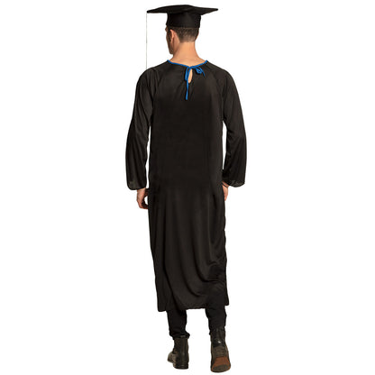 Toge de Graduation Noir avec Mortier Académique