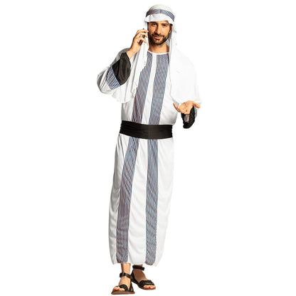 Costume Cheikh Arabe Blanc - Déguisement Oriental Adulte