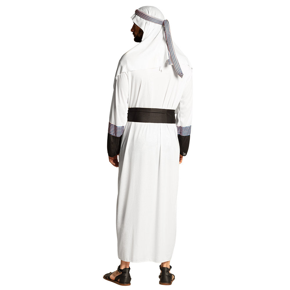 Costume Cheikh Arabe Blanc - Déguisement Oriental Adulte