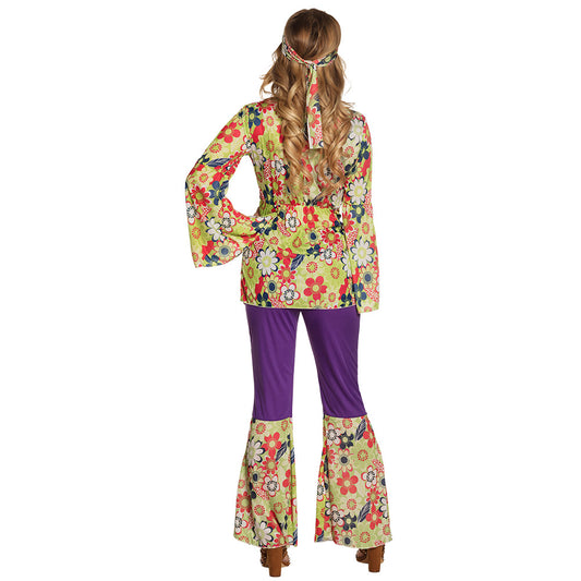 Déguisement Hippie Flower Power Femme Années 70