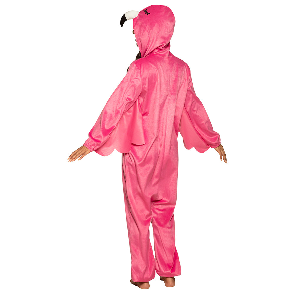 Déguisement Flamant Rose Adulte - Combinaison Intégrale
