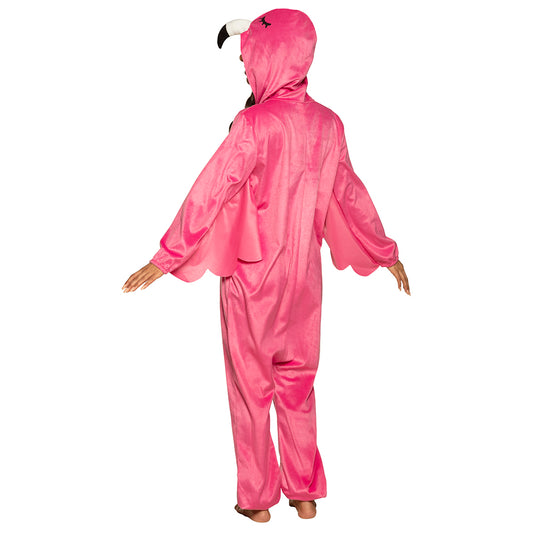 Déguisement Flamant Rose Adulte - Combinaison Intégrale