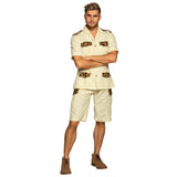 Déguisement Safari Aventurier Homme - Chemise & Short Kaki