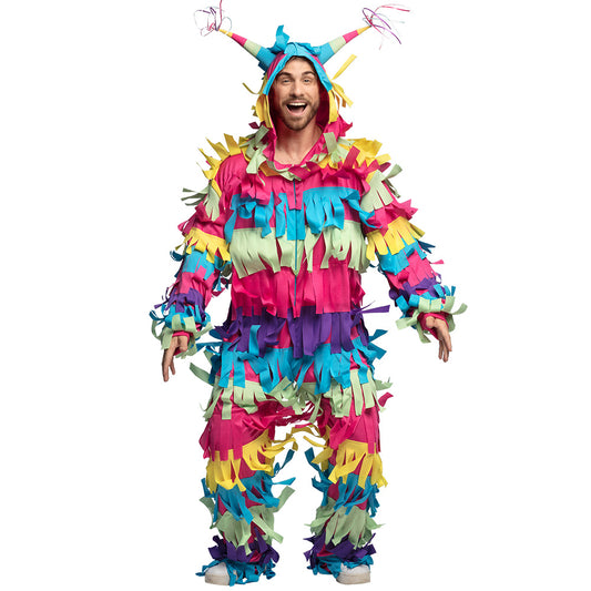 Déguisement Piñata Coloré Adulte - Costume Multicolore Festif
