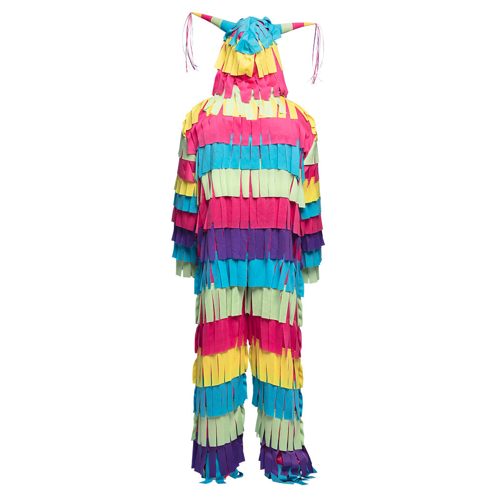 Costume Piñata Coloré Adulte - Déguisement Festif Complet