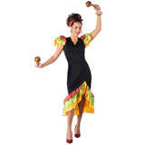 Déguisement Danseuse Salsa Années 50 - Robe Flamenco Femme