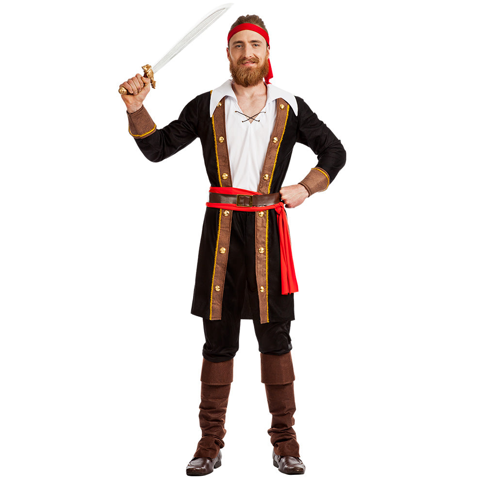 Déguisement Pirate Adulte Complet avec Épée et Accessoires