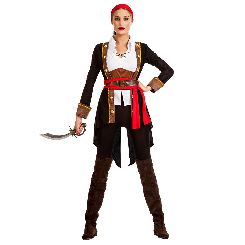 Déguisement Pirate Femme Luxe - Costume Aventurière