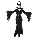 Déguisement Maléfique Luxe - Costume Sorcière Noire Adulte