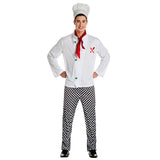 Déguisement Cuisinier Chef Blanc Adulte - Costume Complet
