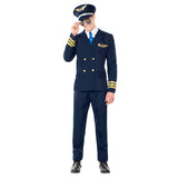 Déguisement Pilote de Ligne Aérien Adulte Luxe