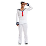 Déguisement Marin Blanc Homme - Costume Sailor Années 50