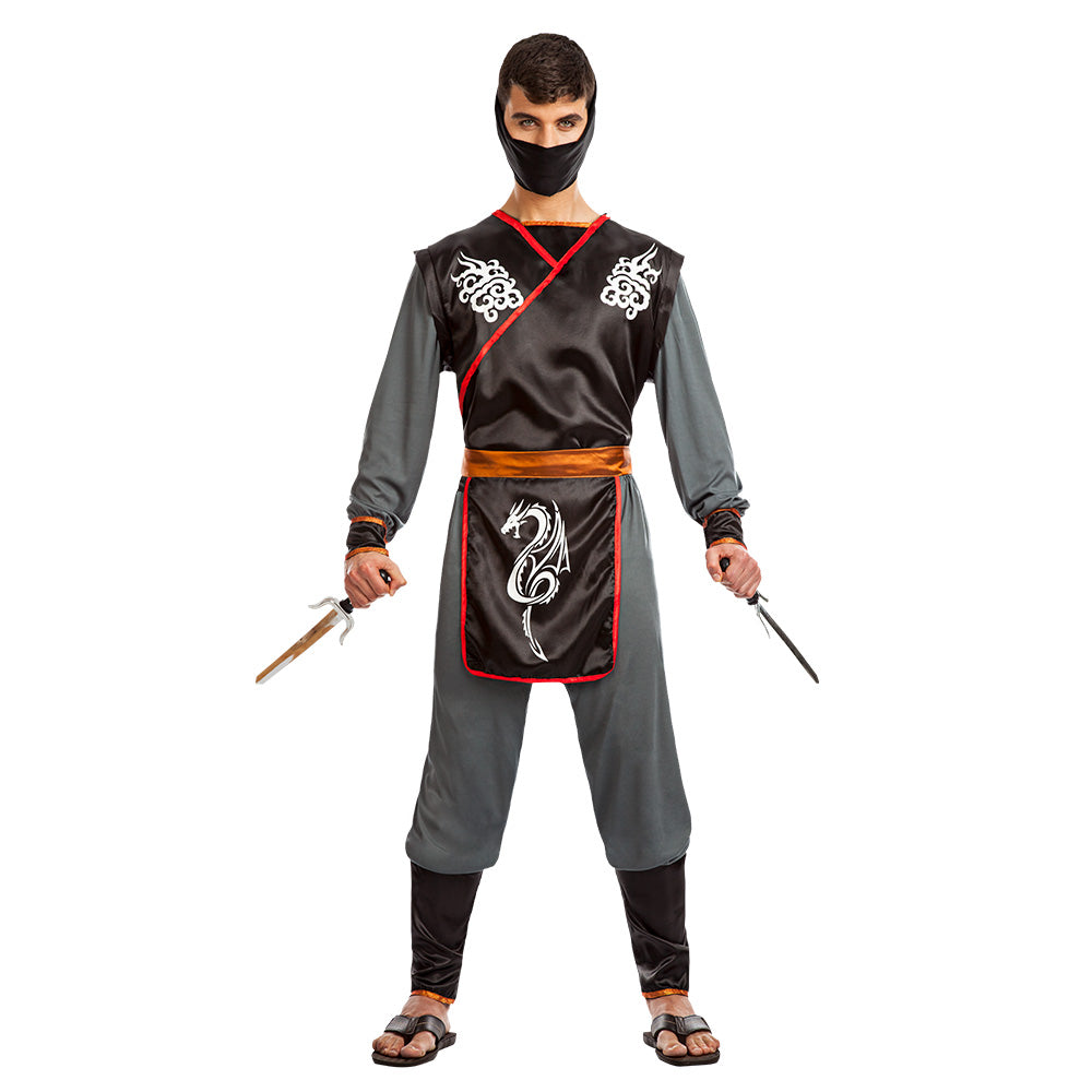 Déguisement Ninja Dragon Adulte - Costume Asiatique Complet