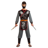 Déguisement Ninja Guerrier Asiatique avec Dragon - Adulte