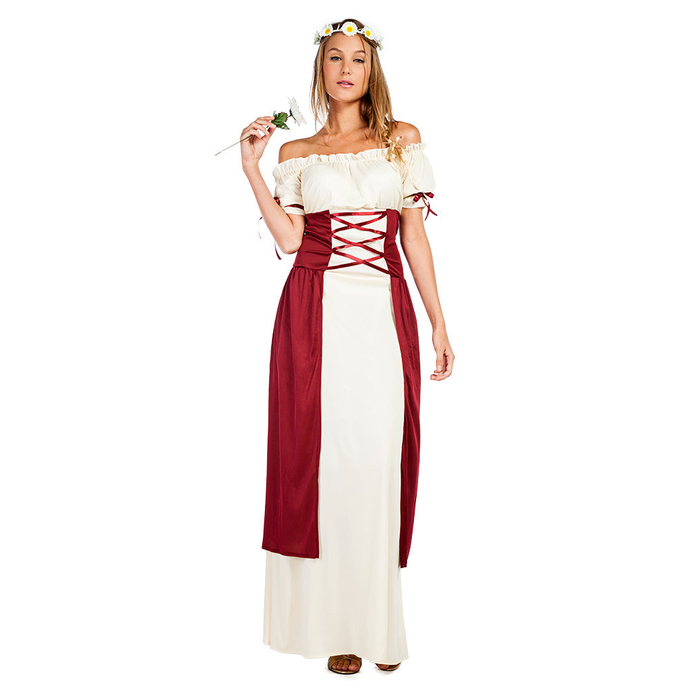Déguisement Taverne Médiévale Femme - Robe Renaissance
