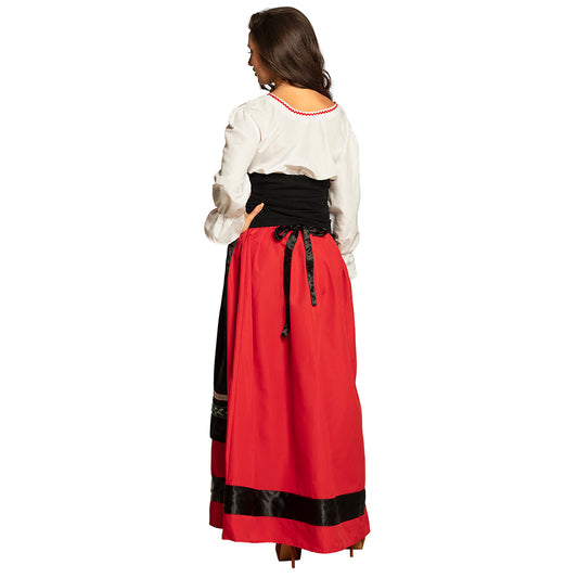 Costume Traditionnelle Bavaroise Femme - Déguisement Dirndl