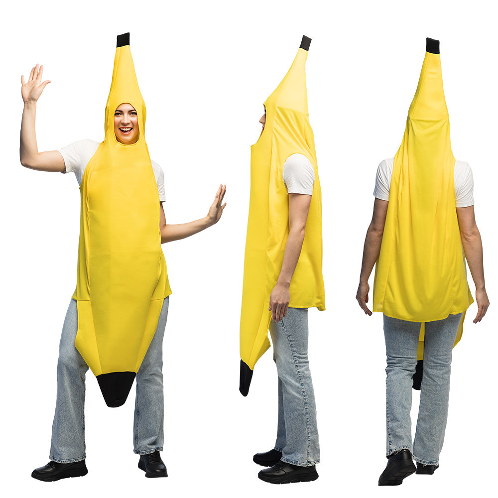 Déguisement Banane Adulte - Costume Jaune Rigolo