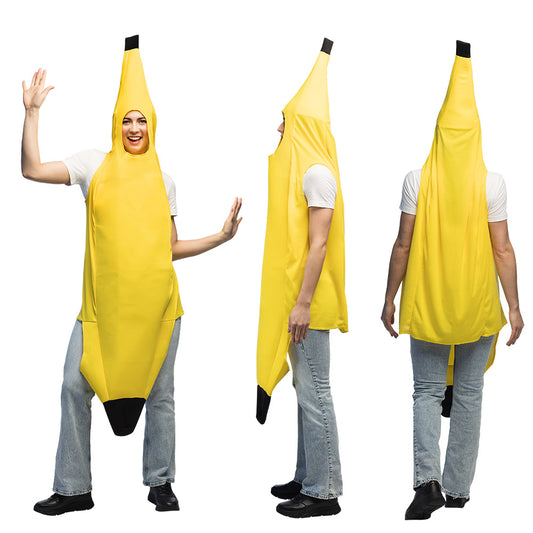 Déguisement Banane Adulte - Costume Jaune Rigolo