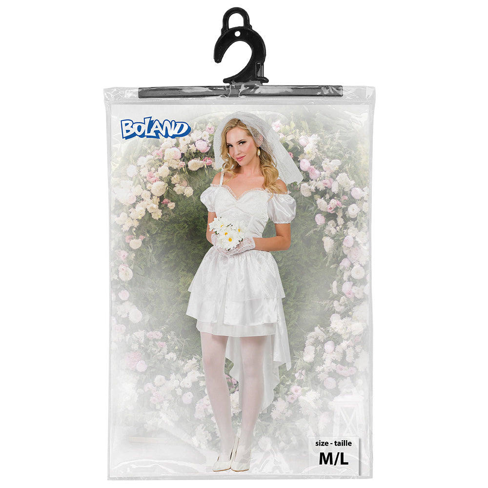 Déguisement Mariée Fantôme Blanche Femme - Robe & Voile