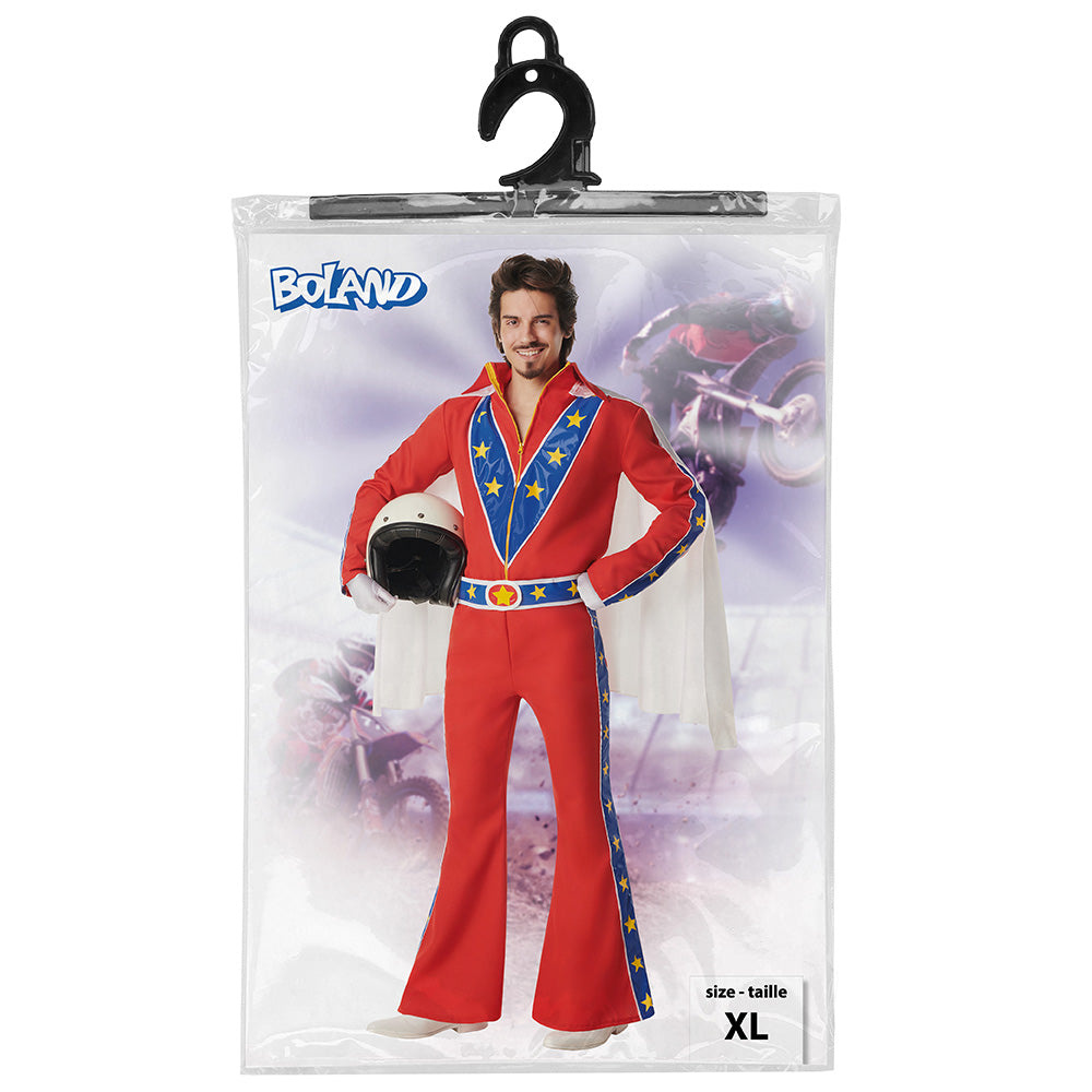 Déguisement Pilote de Course Stunt Homme - Costume Cascade Années 70